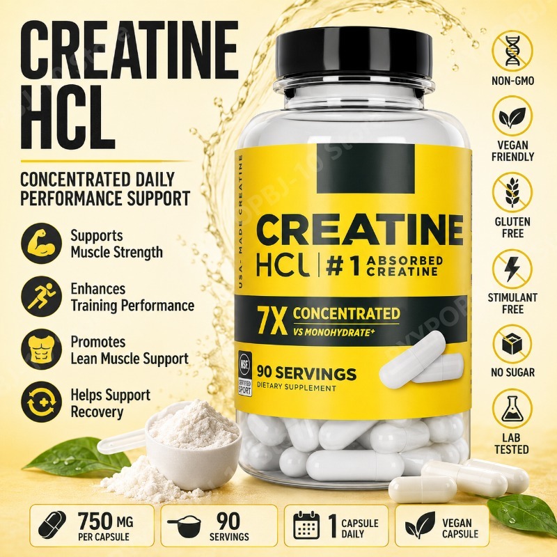 Creatine HCl 750mg 90 Kapsul P - Nutrition Of Fitness ulasan dan harga