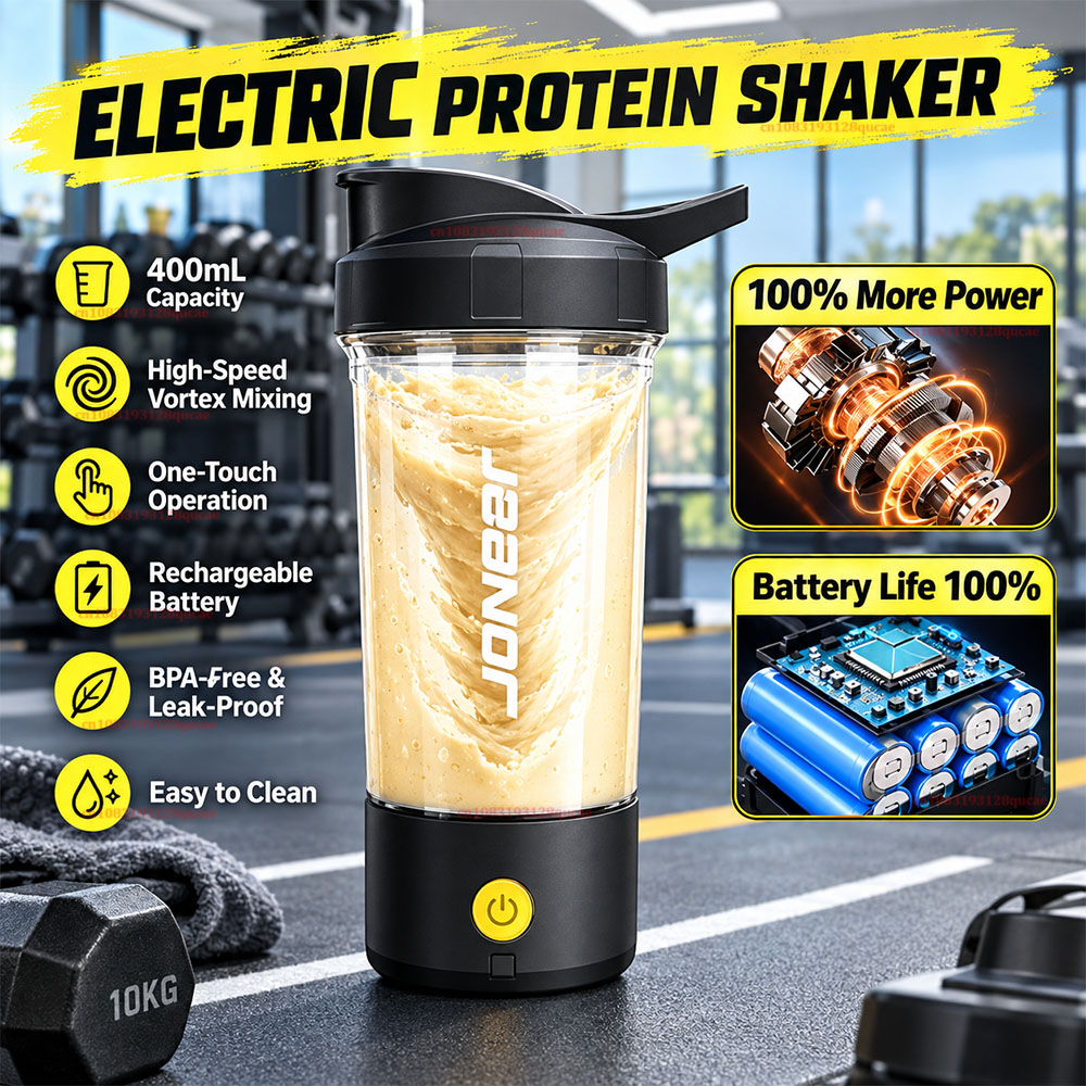 Botol Shaker Protein Elektrik  - Nutrition And Fitness ulasan dan harga